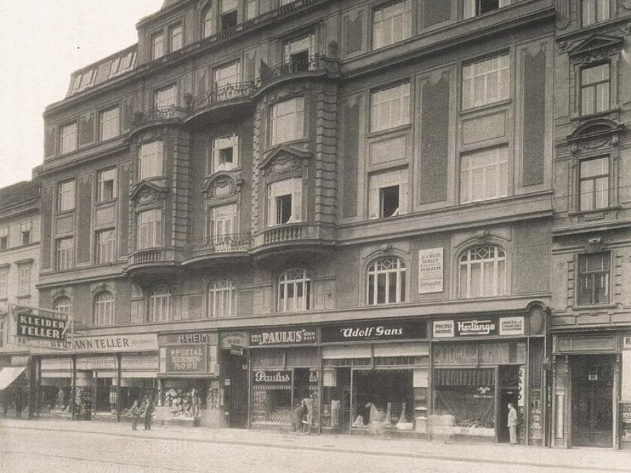 Teller Herrenmode um 1930