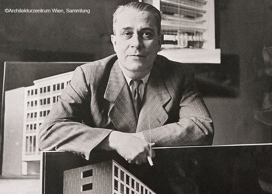 Portrait vom Architekten Oswald Haerdtl