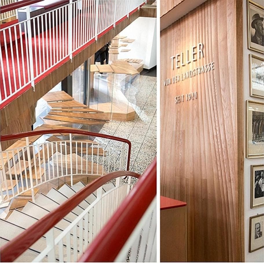 Zu ebener Erde und erster Stock im Geschäftslokal Teller