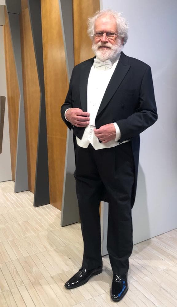 Anton Zeilinger im Teller-Frack